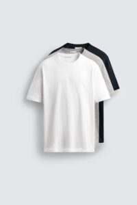 3-PACK OF BASIC MEDIUM WEIGHT T-SHIRTS